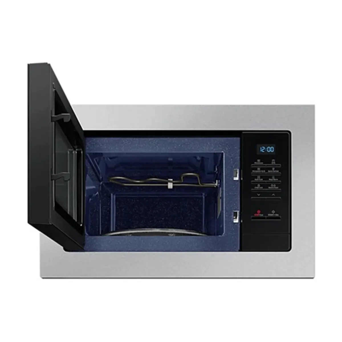 Samsung MG23A7013CT\/EO beépíthető mikrohullámú sütő grill 23l 1300w ceramic inside üveg érintőpanel olaj nélküli sütés #4