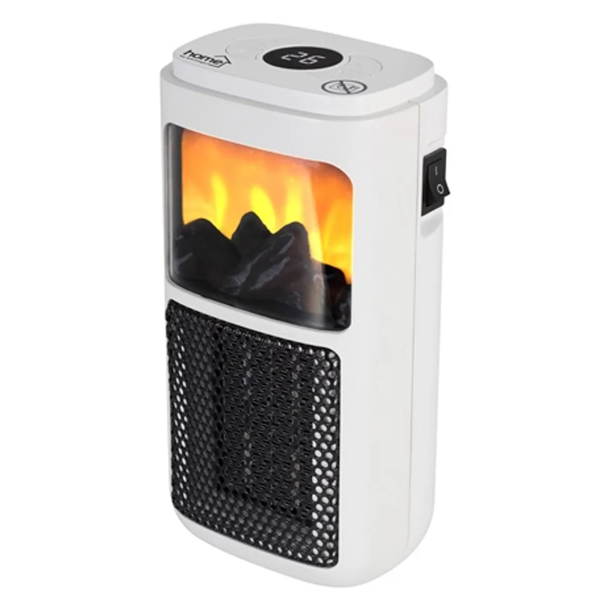 Home by Somogyi FKH 401 hősugárzó hordozható kerámia 400 W elektronikus termosztát 15-45 °C 12 órás időzítés #1