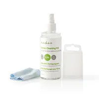 Nedis CLSN100TP LCD kijelző tisztító készlet antisztatikus alkoholmentes 150 ml kétoldalú mikroszálas kendő #2