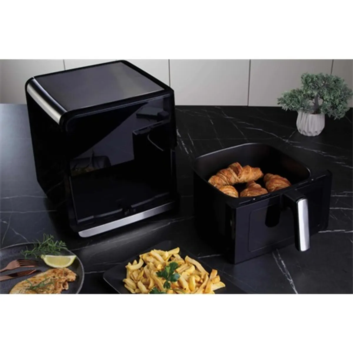 Berlinger Haus BH/9470 forrólevegős sütő 1700W 7,5 L fekete ezüst #2