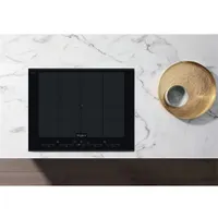 Whirlpool SMO 658C BT IXL Főzőlap beépíthető indukciós 4-zónás gyerekzár 6. érzék csúszka vezérlés összekapcsolható zónák #2