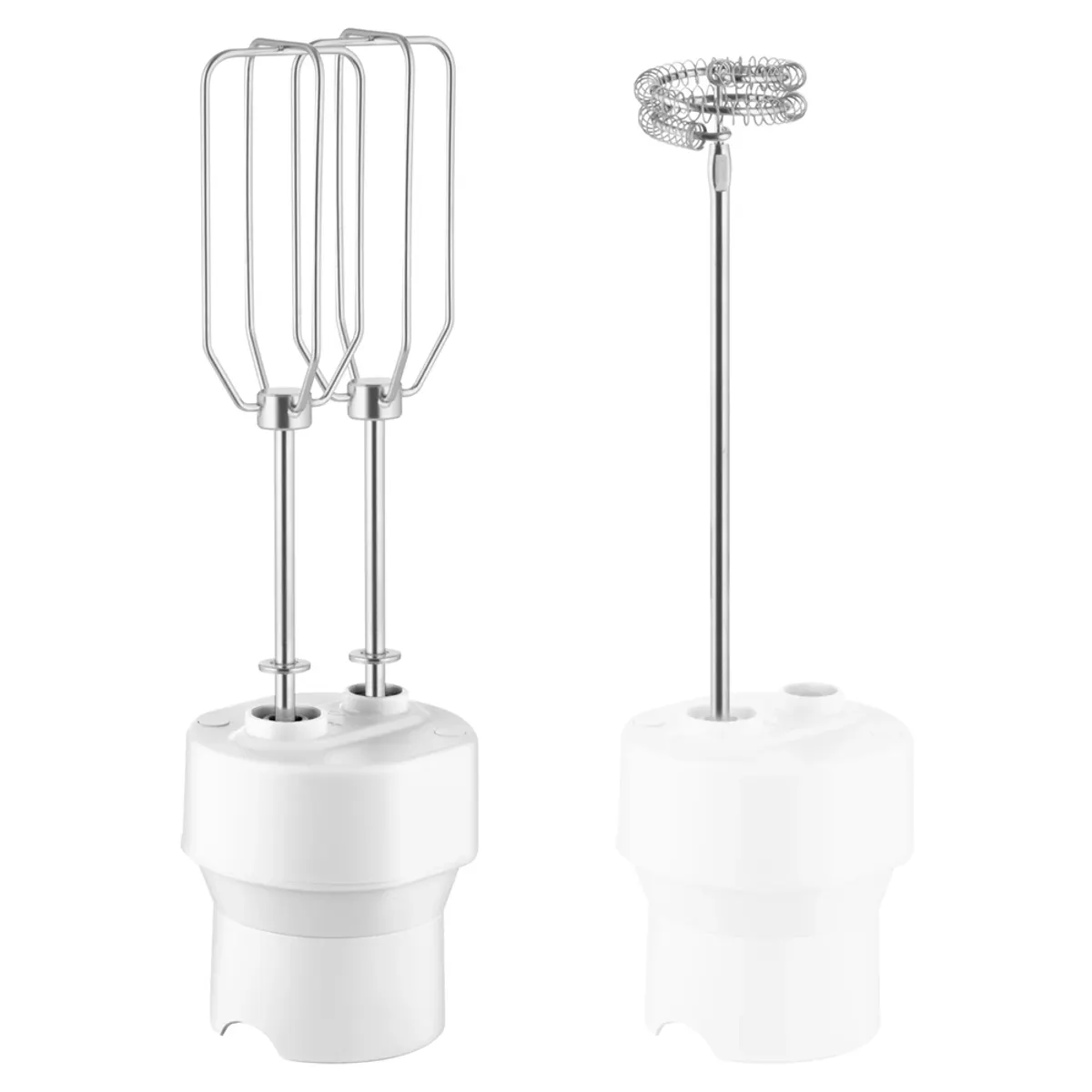 Sencor SHB 6441WH BOTMIXER 6 IN 1 1200 W 20 fokozat rozsdamentes acél pengék 800 ml keverőedény 500 ml aprítóedény tejhabosító fej krumplitörő #7
