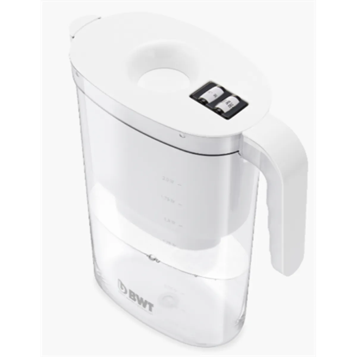 Bwt 815821 vízszűrő kancsó Vida Manual 2,6 L, 1,4 L szűrt víz, 120 L szűrés, Easy-Control, fehér műanyag #2