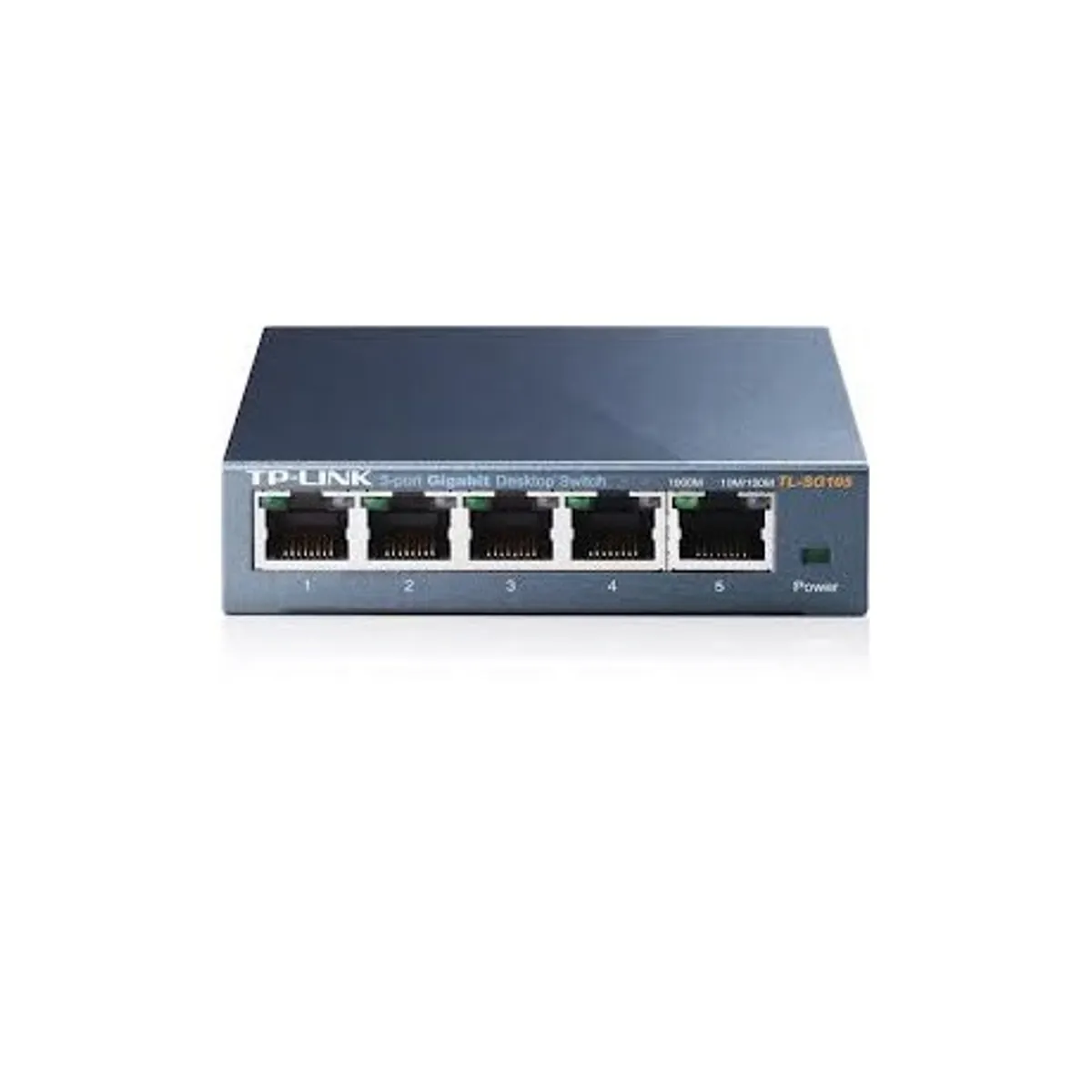 TP-LINK TL-SG105 5-portos Gigabit asztali kapcsoló fém ház Plug and Play QoS IGMP Snooping #1