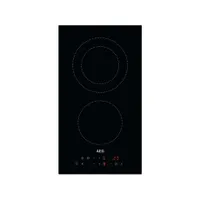 Aeg HRB32310CB Dominó üvegkerámia érintővezérlés elöl középen 3 lépés maradékhő kijelzés fekete 290x520mm #1