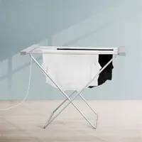 Bewello BW3000 ruhaszárító elektromos összecsukható 8 db szárítórúd 230 V 100 W 94 x 50 x 74 cm szürke #2