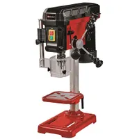Einhell TC-BD 450 állványos fúrógép ötfokozatú fordulatszám-szabályozás 1.5-13 mm tokmány 50 mm furatmélység forgatható-dönthető munkaasztal #1