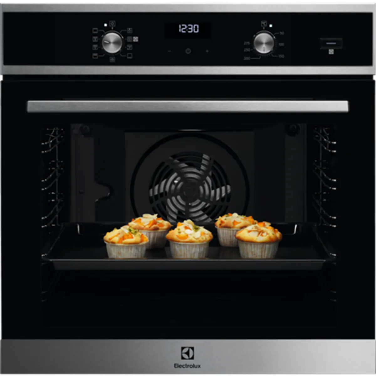 Electrolux EOD5H70X SteamBake beépíthető sütő gőzfunkcióval AquaClean 72 l #1