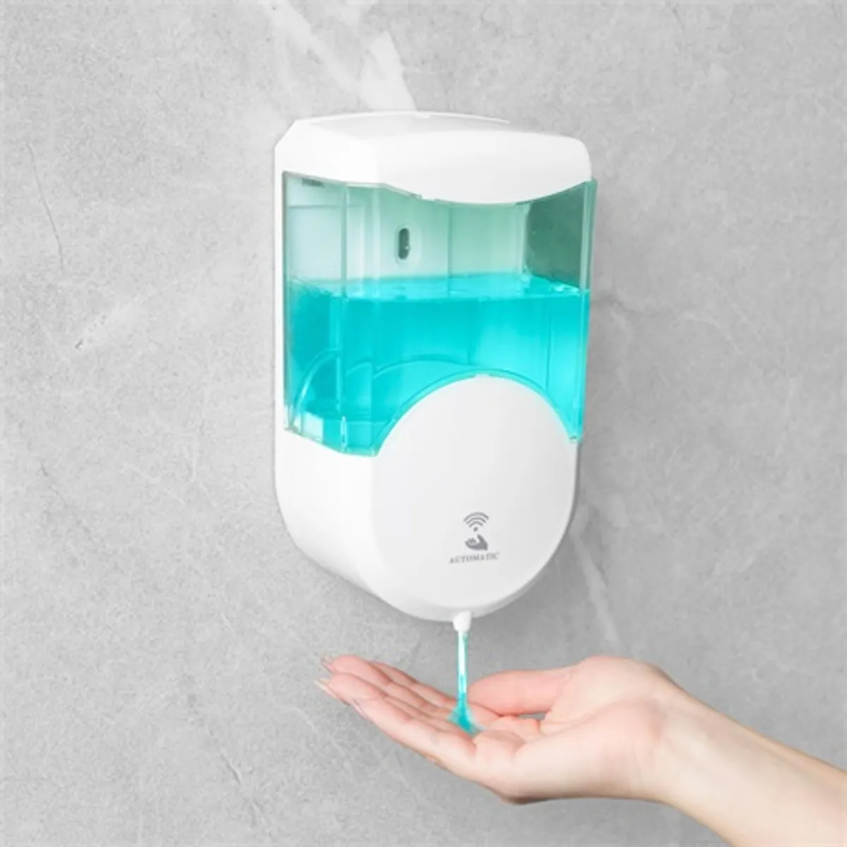 Vog und Arths 51120A szappanadagoló szenzoros 600 ml fehér falra szerelhető IP44 4xAA #1