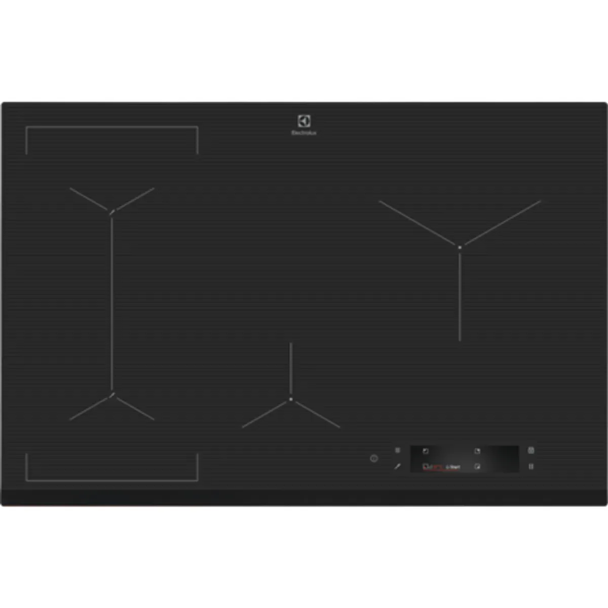 Electrolux EIS8648 Indukciós főzőlap 80 cm SensePro maghőmérő SlimFit Hob2Hood Bridge 3 lépcsős maradékhő kijelzés gyerekzár Eco Timer #1