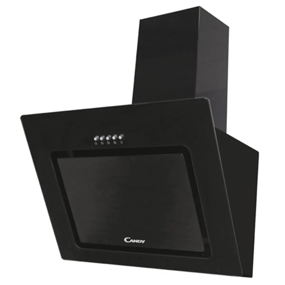 Candy CVMAD60/1N/1 páraelszívó döntött fekete 150 mm elvezető 125 W motor energiaosztály C #1