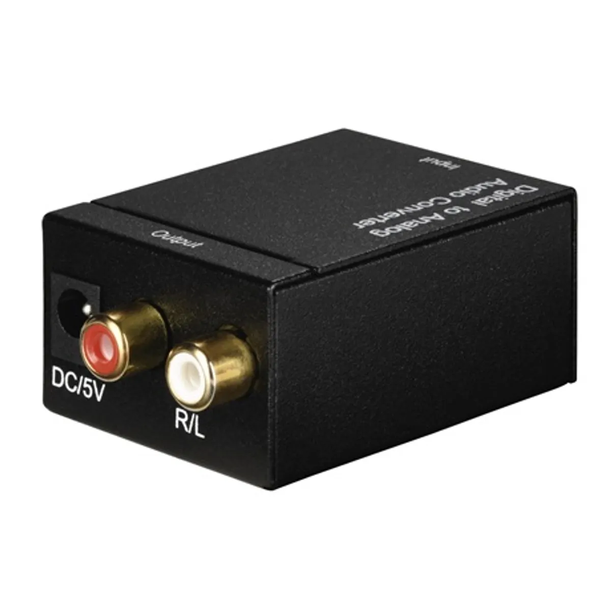 Hama 00083180 Digitális-analóg két digitális bemenet optikai koaxiális analóg kimenet line out plug and play 5 volt #3