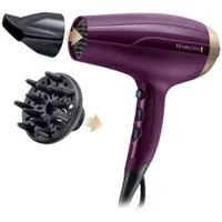 Remington D5219 Your Style hajszárító készlet 2300W 85 kmh ionos kondicionálás 90 százalékkal több ion 3 hőfokozat 2 sebességfokozat Cool Shot diffúzor szűkítőfej Spin Curl kompatibilis #1