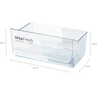 Bosch KSV36VLEP egyajtós hűtőszekrény 346 L VitaFresh fiók Szuperhűtés LED világítás EasyAccess polc #6