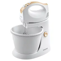 Sencor SHM5330EUE3 Tálas mixer 3,5 l forgó tál, 300 W, 5 fokozat, Turbo, dönthető fej, 2 habverő, 2 dagasztókar, mosogatógépben tisztítható