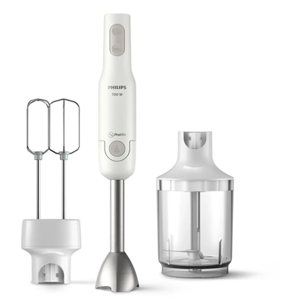 Philips HR2546/00 Daily Collection rúdmixer 700 W fehér műanyag ház XL aprító két mérőedény dupla habverő kiöntő turbó #2
