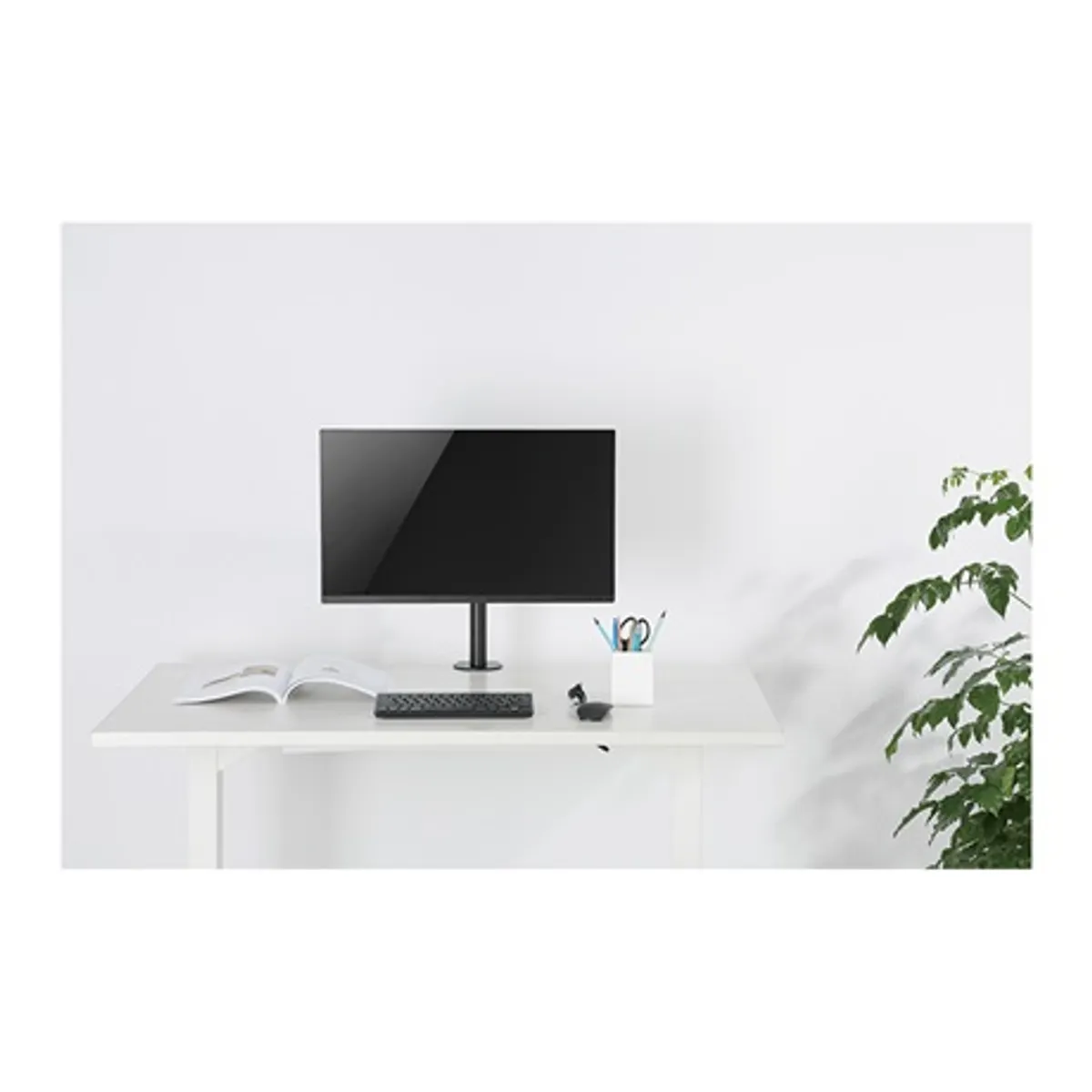 Stell SOS 1010 monitortartó 8 kg 13-27" VESA 75x75 100x100 -45° ±90° fekete #2