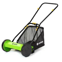 Fieldmann FZR 1010 Fűnyíró 400 mm vágásmagasság 14-43 mm 5 éles késsel 35 l kosár lehajtható fogantyú #4