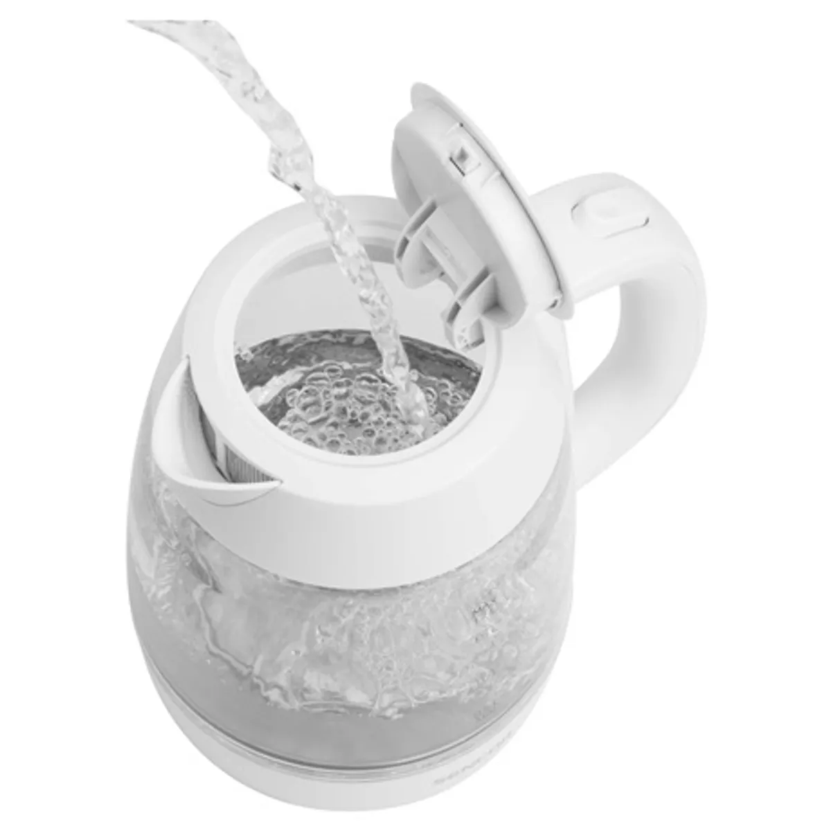 Sencor SWK7300WH vízforraló 1,7 l 2200 W üveg kivitel, vízszint jelző mindkét oldalon #5