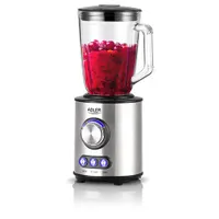Adler AD4078 turmixgép 1700 W 1,5 L üveg rozsdamentes pengék 2 sebesség turmix jégtörés pulzus #1