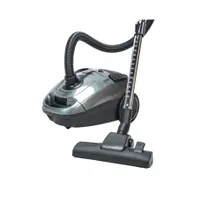 Hauser VC2800 porzsákos porszívó 800W 4AAAA 68 dB automatikus kábelcsévélés teleszkópos fém toldócső turbókefe padlókefe résszívó fej mikroszálas porzsák