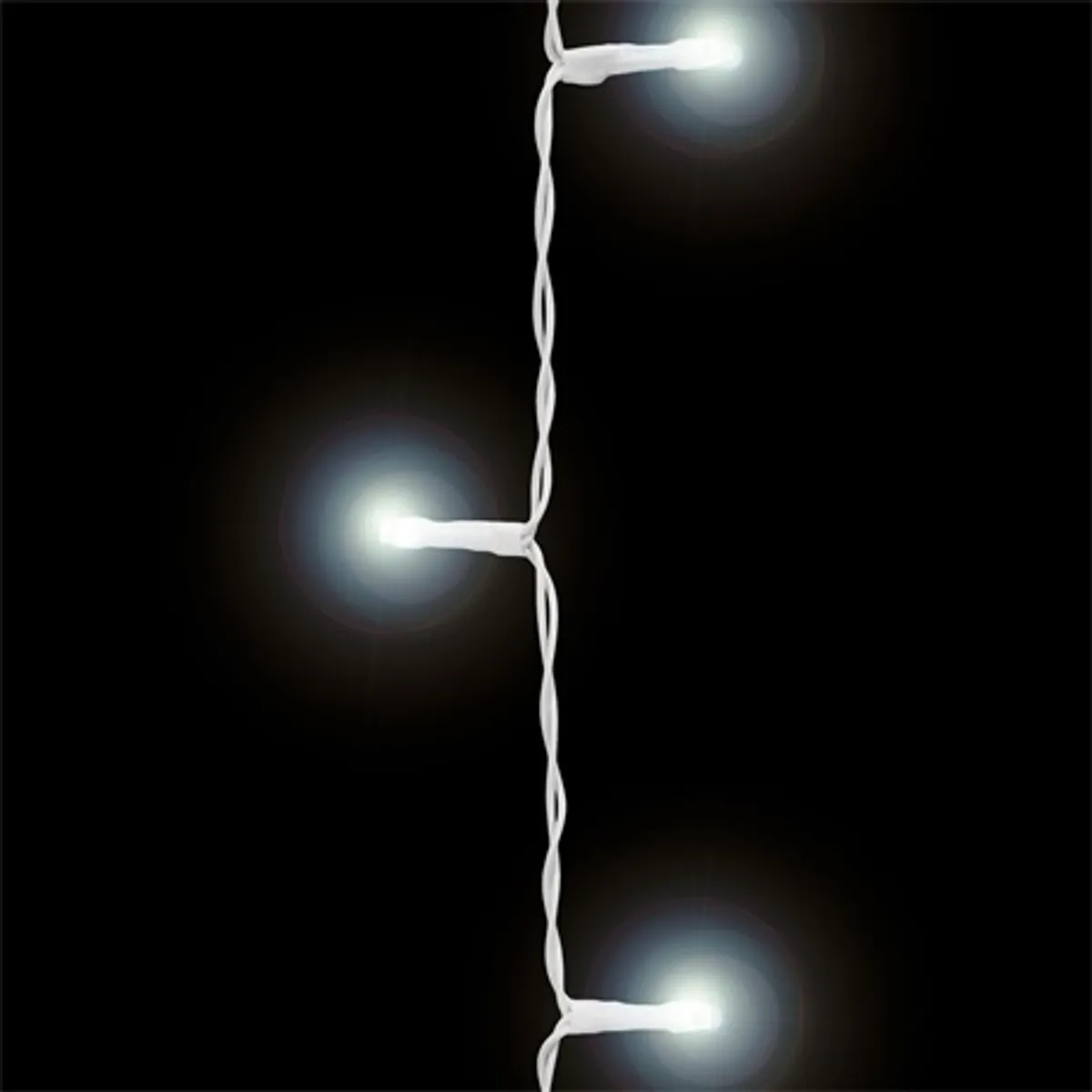 Family Decor 58901B LED Fényfüggöny 4,2 m 200 LED hidegfehér IP44 8 világítási mód 100-240V #1