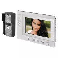 Emos H2017 videó kaputelefon szett 7" színes LCD IP44 1-3 CCD Pinhole 80deg #10