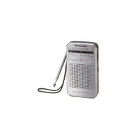 Panasonic RFP50DEGS RF-P50DEG-S digitális hangolás hordozható rádió 2x ceruzaelem 150 mW 5,7 cm
