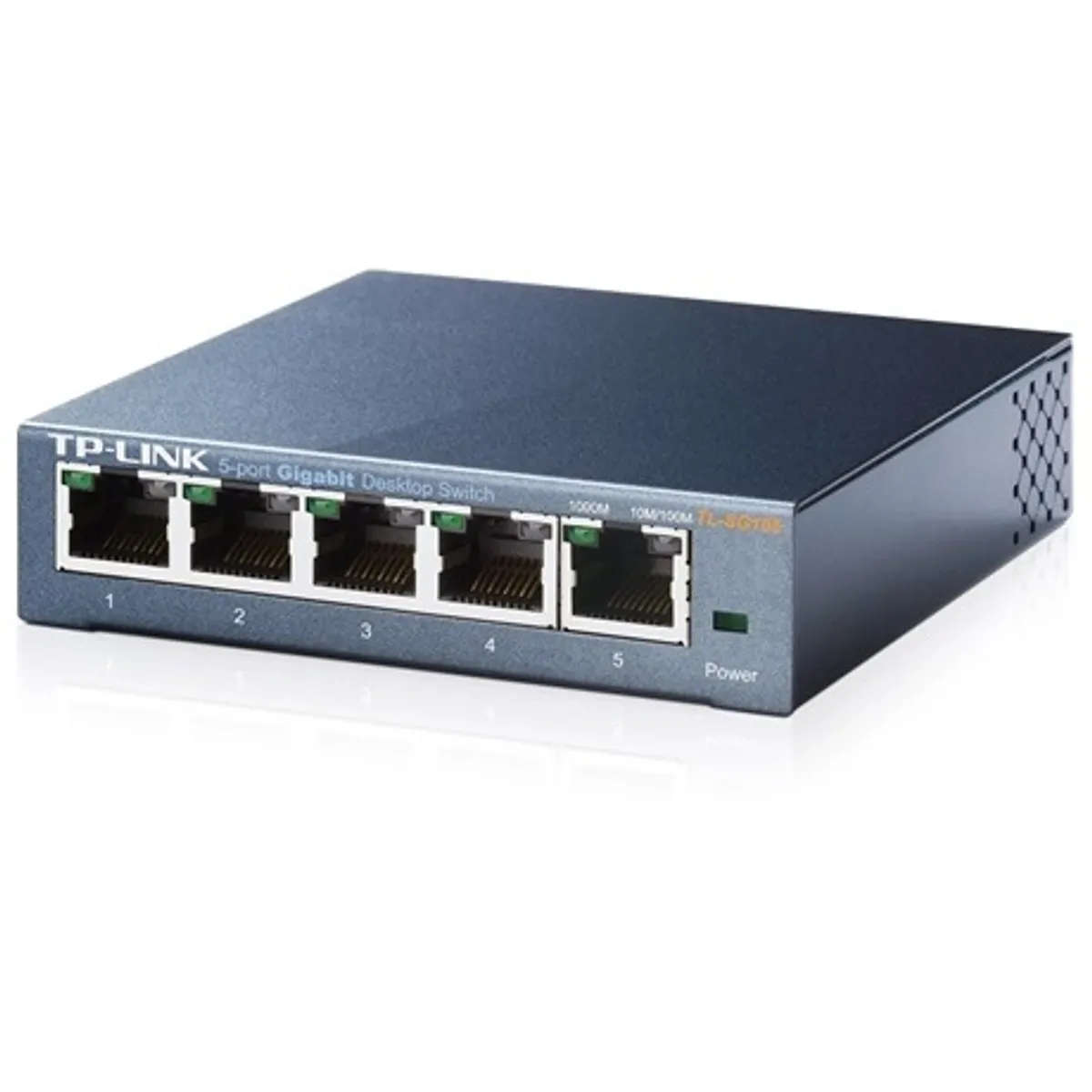 TP-LINK TL-SG105 5-portos Gigabit asztali kapcsoló fém ház Plug and Play QoS IGMP Snooping #3