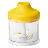 Sencor SHB 4466YL-EUE3 botmixer szett 1000 W 6 titán pengék 700 ml-es mixelő edény fedéllel 500 ml-es aprítóedény turbo #9