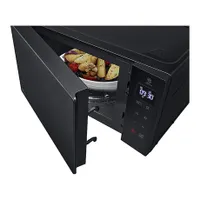 Lg MH6032GAS mikrohullámú sütő 1000W grill 600W 20L forgótányér 24.5 cm fekete #5