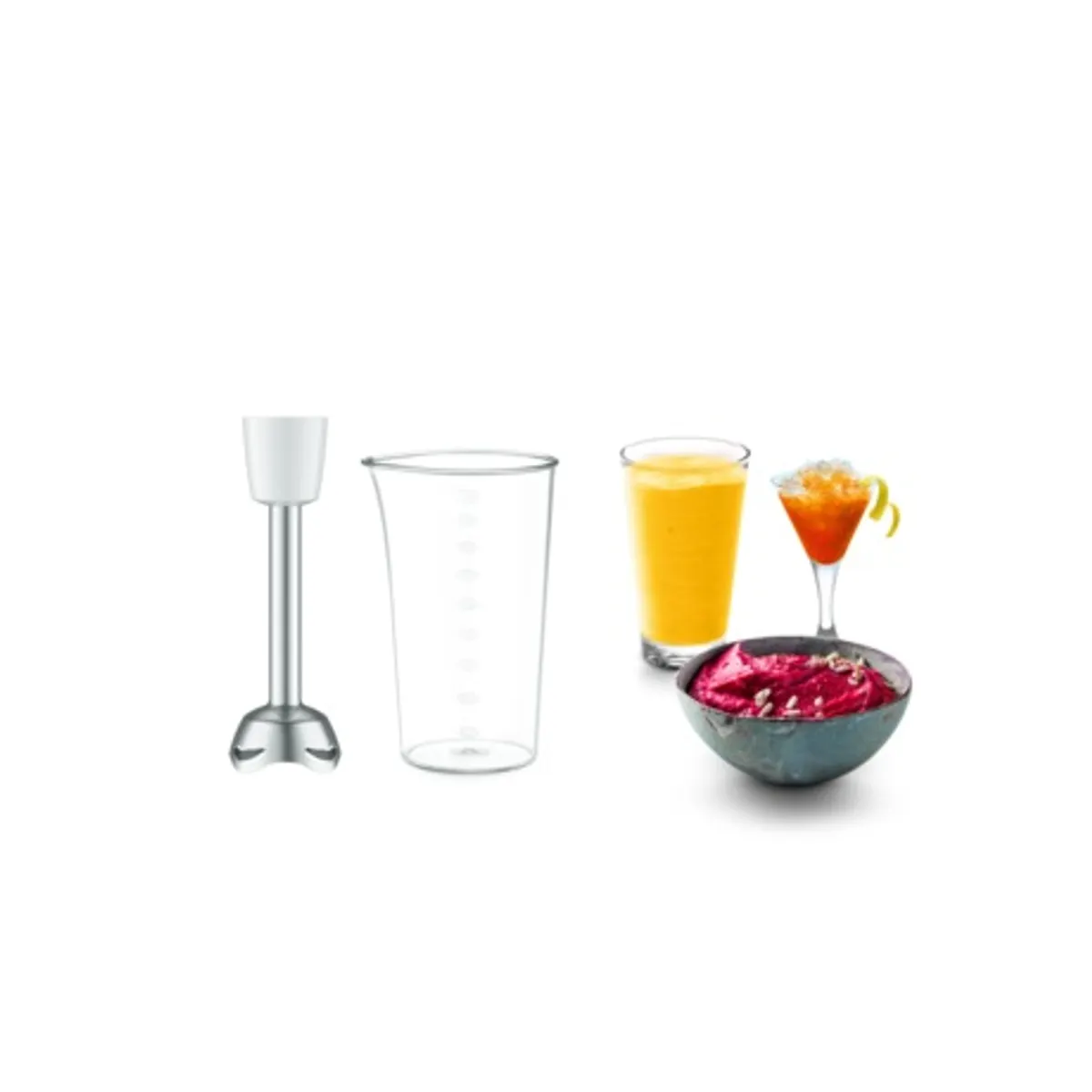 Tefal HT462138 Prep'Mix kézi mixer 500 W 5 sebességfokozat turbó fehér #6