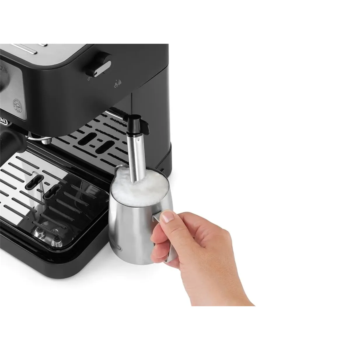 Delonghi EC260.BK Stilosa eszpresszó kávéfőző, 1100 W, 15 bar, tejhabosító, 1 L, fekete #2
