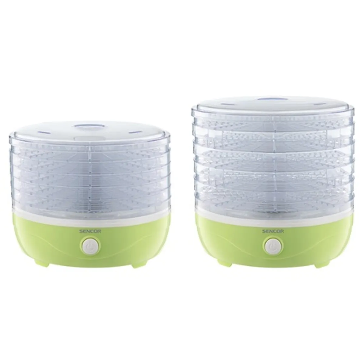 Sencor SFD 757GG Aszaló 5 szárító tálca, 23 cm, 250 W, beépített ventilátor, átlátszó borítás #4