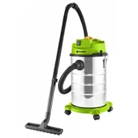 Fieldmann FDU 2003-E Száraz-nedves porszívó 30 L fém tartály 1400 W pamutfilter 1,5 m flex cső padlótisztító fej #1