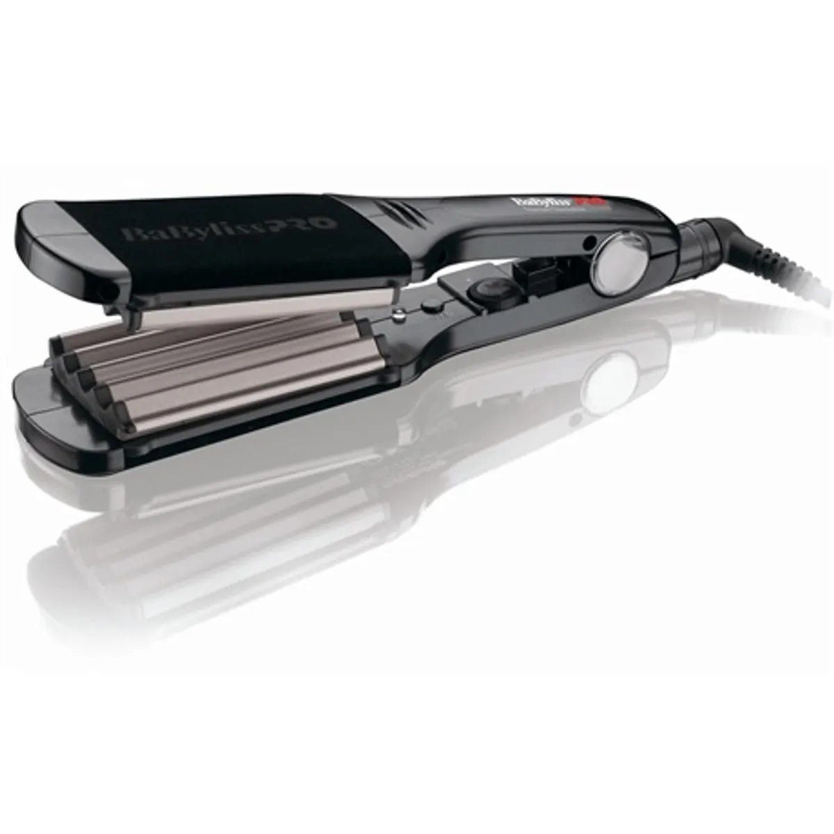 BaByliss Pro BP2512TTE HAJSÜTŐVAS 125W 200°C 60 mm titán-turmalin kerámia bevonat 5 fokozat 10 mp forgatható kábel #1