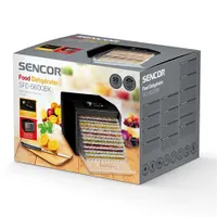 Sencor SFD6600BK aszaló 12 tálca 5 program 1,18 m2 35-70C vízszintes levegő #8