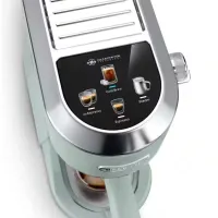 Delonghi EC890.GR Dedica Duo manuális eszpresszó kávéfőző 15 bar 1,1 l 1450 W zöld My LatteArt gőzölőpálcával #6