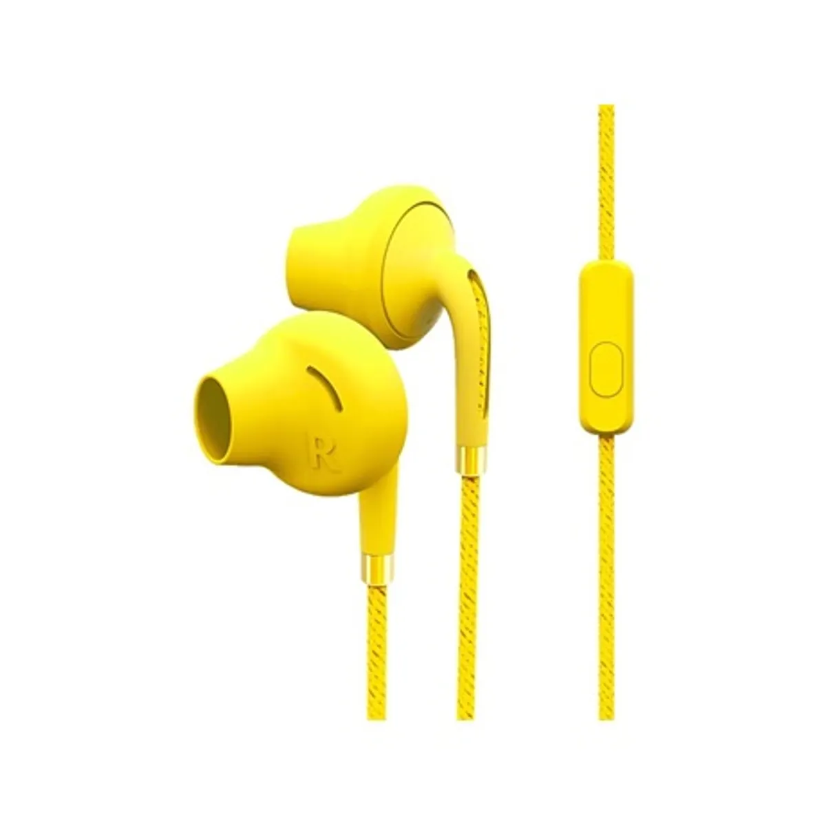 Energy Sistem EN 447183 fülhallgató 12 mm meghajtó, 32 ohm, frekvencia 20 Hz-20 kHz, mikrofon, 115 cm kábel, 3,5 mm jack, sárga #1
