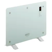 Camry CR7721 üveg előlapos konvektor 1500W lcd érintőpanel távirányító 24h időzítő 5-35C #1