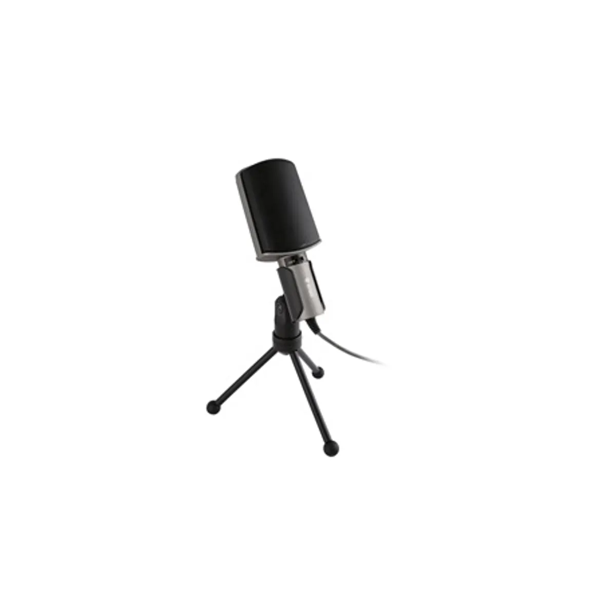 Yenkee YMC 1020GY Asztali pc mikrofon kondenzátoros mindenirányú 50 Hz - 16 kHz, -30 dB ±3 dB, 3,5 mm, 1,8 m #1