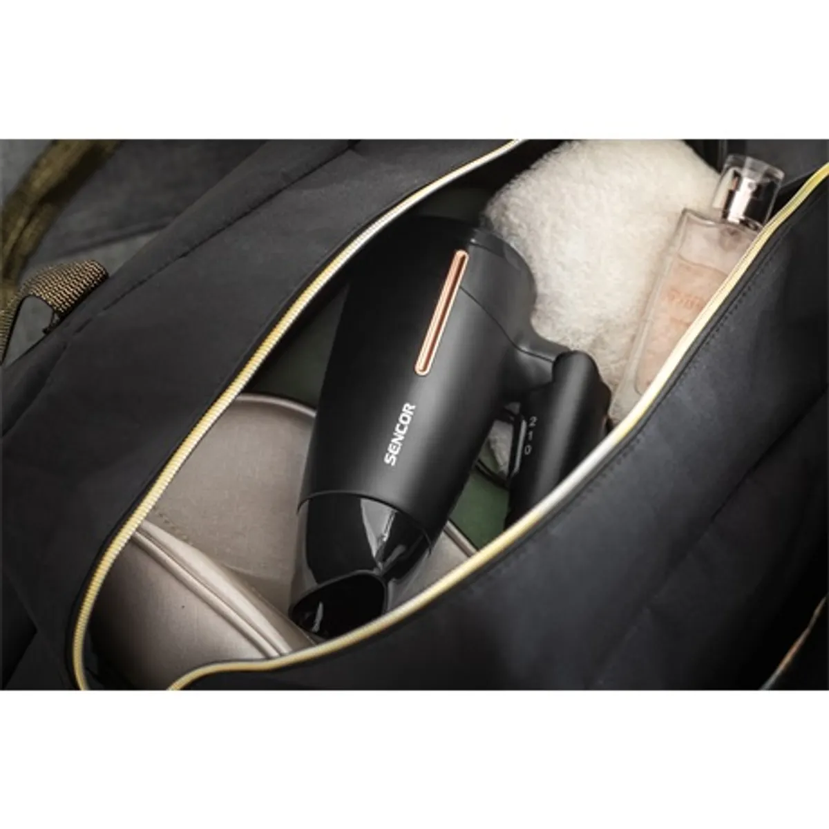 Sencor SHD 0045BK SHD 0045BK 1600 W Cool Care 2 hőmérséklet 2 fordulatszám DC motor ionizáló 180 cm vezeték #2