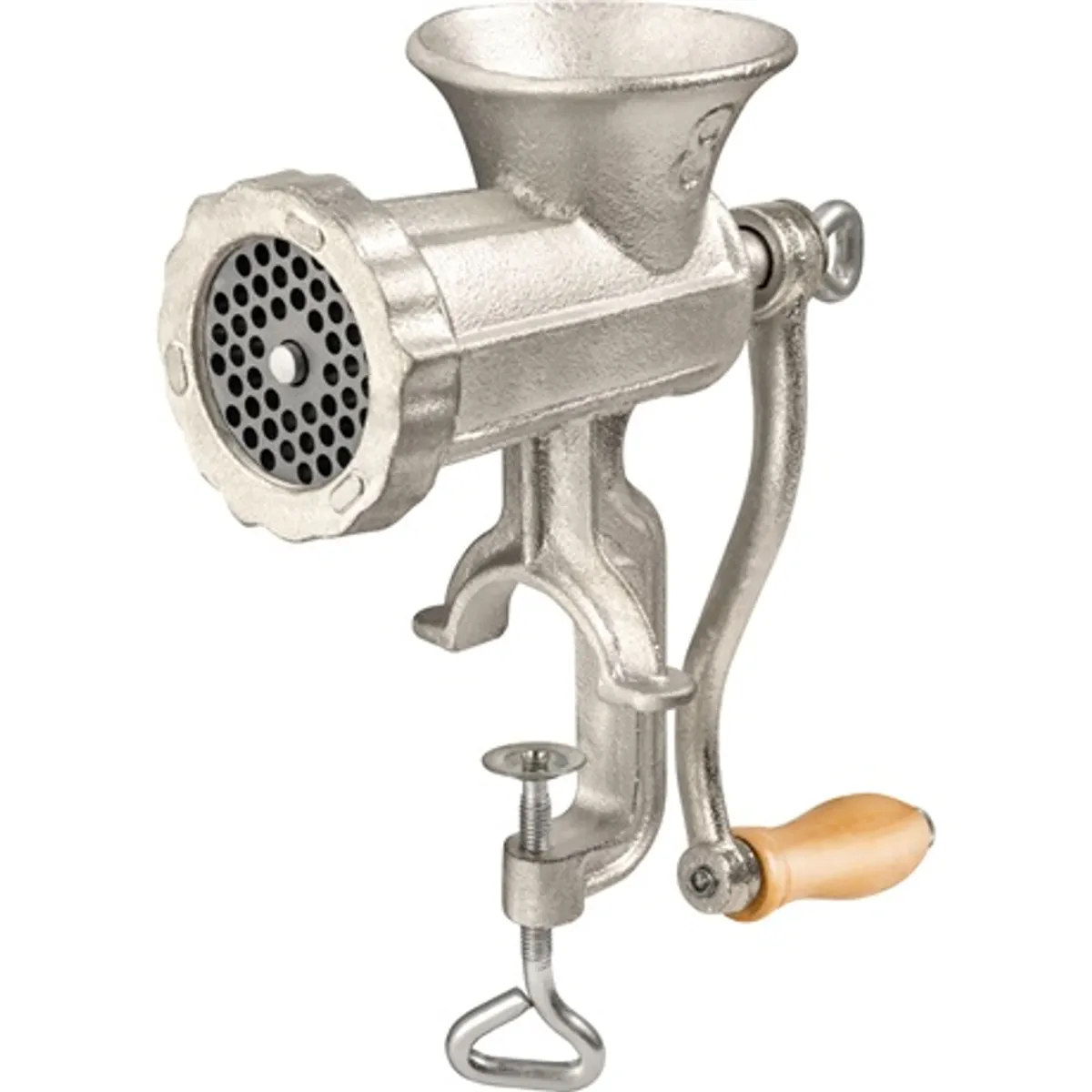 Lamart LT7041 Aero húsdaráló 7,5 x 20,5 x 19 cm öntöttvas ezüst fa fogantyú rögzítő mechanizmussal #1