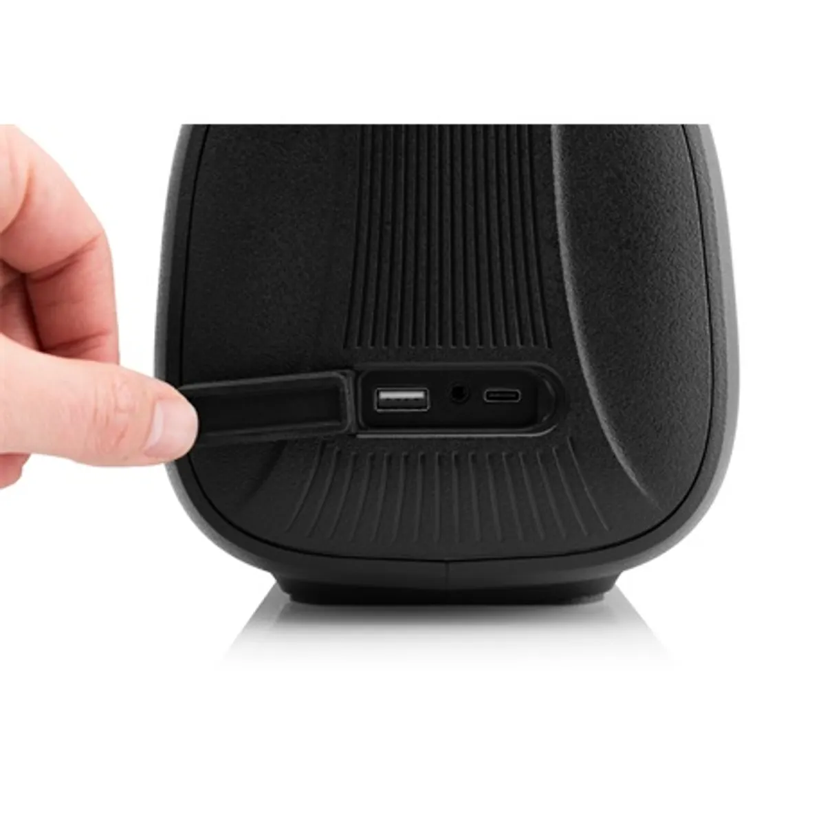 Jvc XSE843B hordozható Bluetooth hangszóró 80 W RMS 16 óra IPX5 TWS USB-C AUX #5