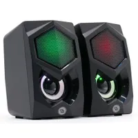 Gogen PSU104 pc hangszóró 2x3 W 200 Hz-16 kHz rgb 3,5 mm bemenet USB 5V-1A 72x82x120 mm #3