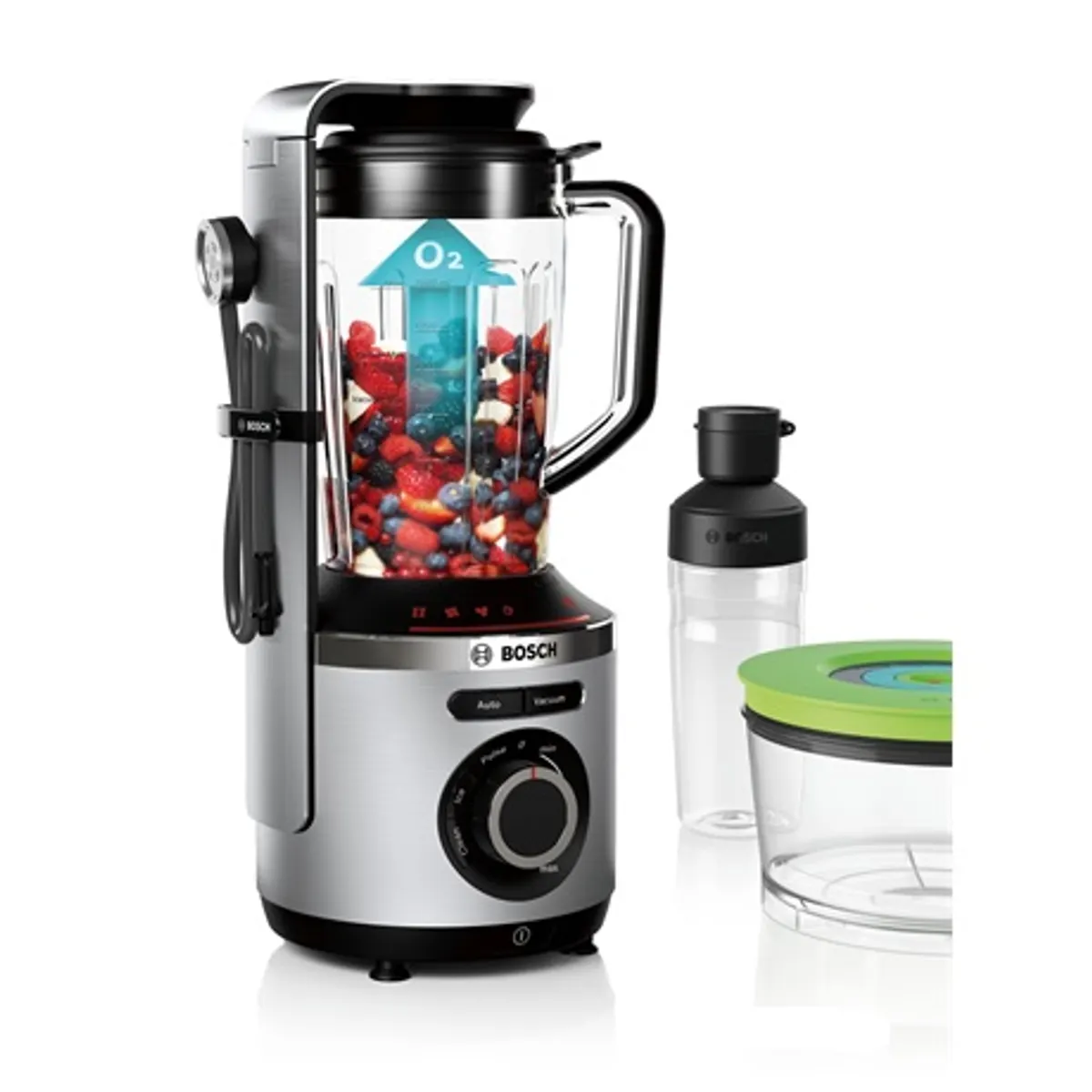 Bosch MMBV625M vákuumos turmixgép 1000 W 1,5 l Tritán turmixkehely 2Go palack 2 tárolódoboz #5