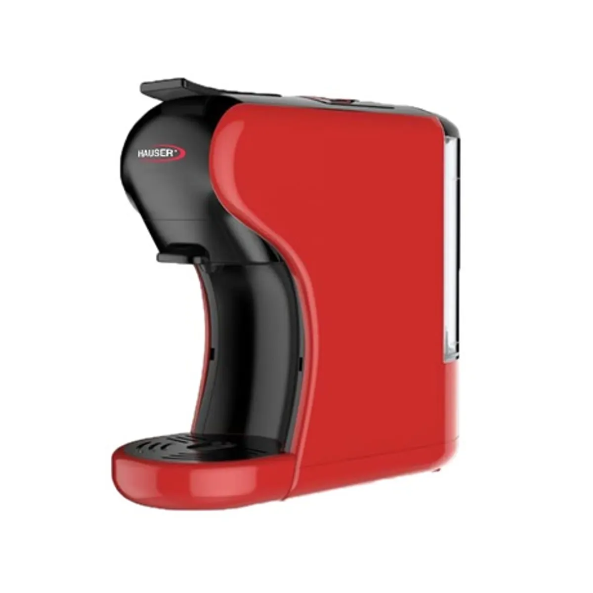 Hauser CE934R Kávéfőző kapszulás 4 kapszulatípus kompatibilis Nespresso DolceGusto őrlött kávéval 0,6L víztartály 15-20 bar automatikus kikapcsolás #1