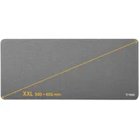 Yenkee YPM 9040GY EGÉRPAD 900x400x4 mm pamut felület gumialap szürke csúszásmentes #3