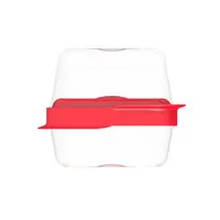 Tefal K2198314 Master Seal négyzetes tároló szett 1,08 l és 0,8 l kapacitás, műanyag, mosogatógépben mosható, egyedi szellőzőnyílás, kétoldalú fedél #3