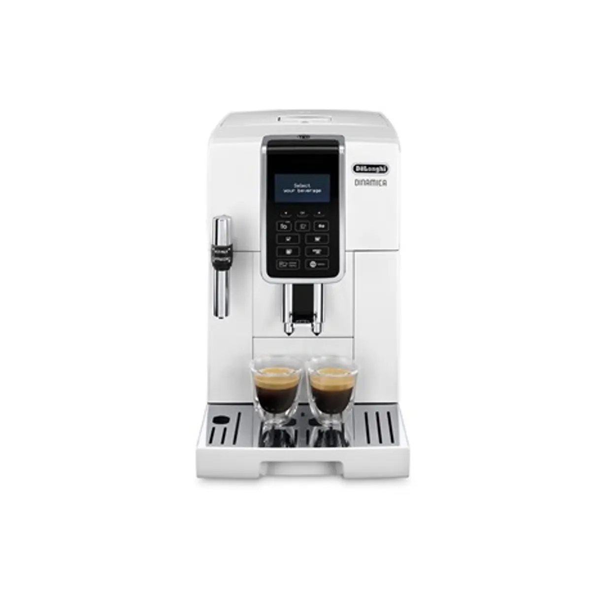 Delonghi ECAM350.35.W Dinamica ECAM350.35.W LCD érintőképernyő, My funkció, 15 bar, 1450 W, kávébab tartály 300 g #1